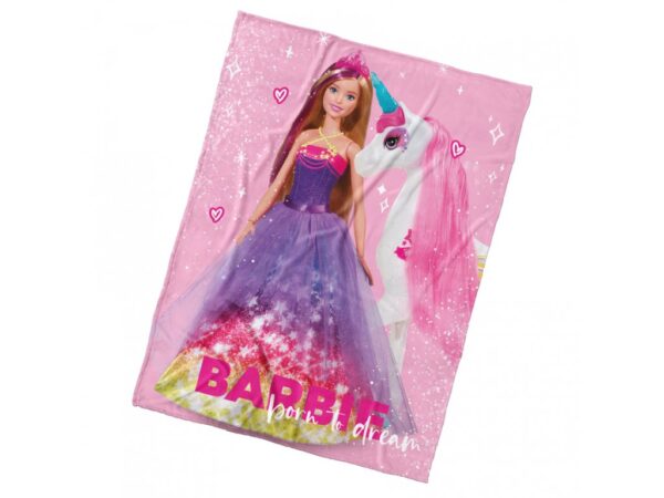 Carbotex Deka 130x170 cm - Barbie a kouzelný jednorožec