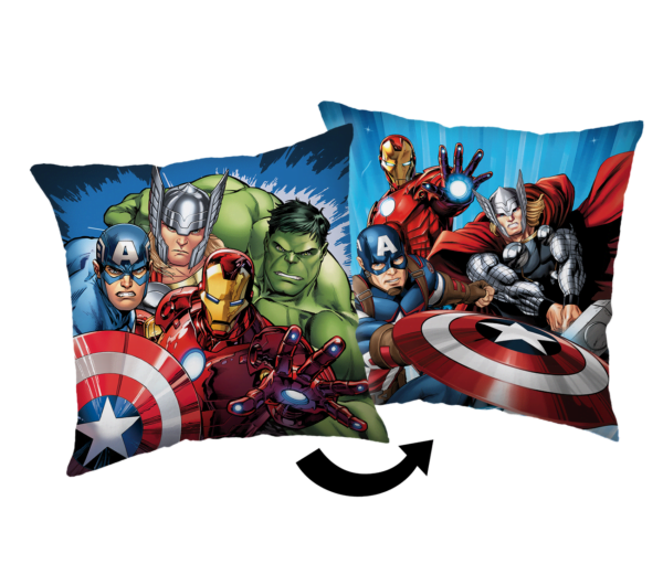 Jerry Fabrics Dekorační polštářek 40x40 cm - Avengers "Heroes 03"