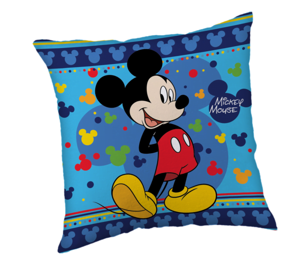 Jerry Fabrics Dekorační polštářek 40x40 cm - Mickey "Blue"