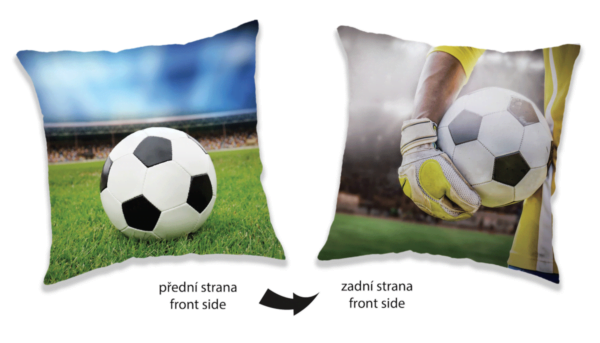 Jerry Fabrics Dekorační polštářek 40x40 cm - Fotbal