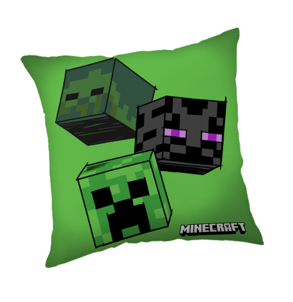 Jerry Fabrics Dekorační polštářek 40x40 cm - Minecraft "The Mobs"