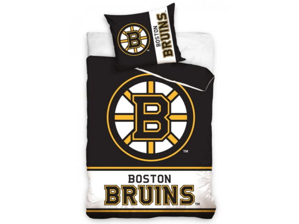 TipTrade Bavlněné povlečení 140x200 + 70x90 cm - NHL Boston Bruins