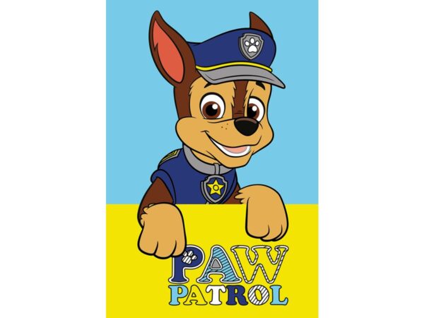 Carbotex Bavlněný froté ručníček 30x50 cm -  Tlapková patrola Policista Chase