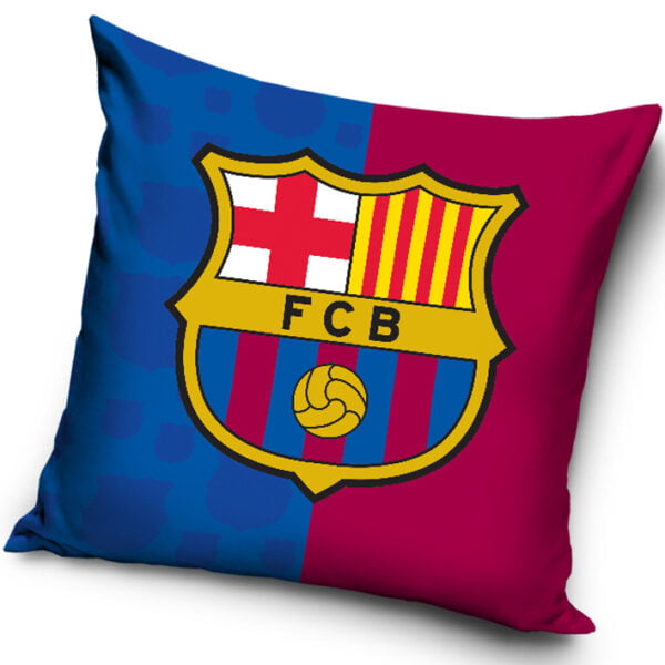 Carbotex Povlak na polštářek 40x40 cm -  FC Barcelona erb