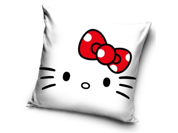 Carbotex Povlak na polštářek 40x40 cm - Hello Kitty Red Bow