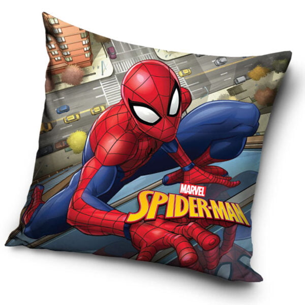 Carbotex Povlak na polštářek 40x40 cm -  Spider-man nad městem