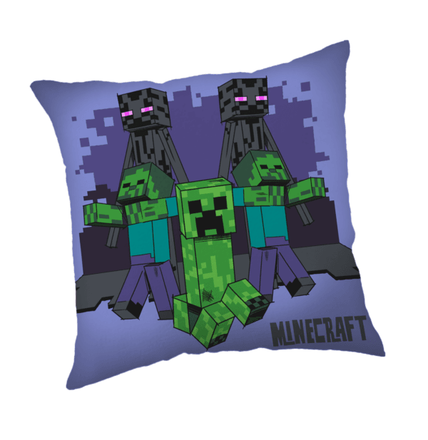 Jerry Fabrics Dekorační polštářek 40x40 cm - Minecraft "Mobs coming for you"